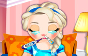 Juego Baby Elsa Flu Problems