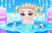 Juego Frozen Baño Divertido