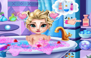 Baño Baby Elsa