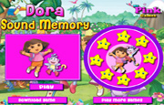 Juego Dora Sound Memory