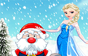 Juego Elsa Ayuda a Santa