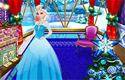 Juego Elsa Christmas Room Decoration