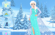Juego Elsa Magia Azul