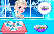 Juego Elsa cocina Macarons