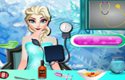 Juego Elsa Visita al Doctor