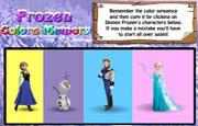 Frozen Colors Memory