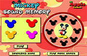 Juego Mickey Sound Memory