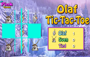 Olaf Tic-Tac-Toe