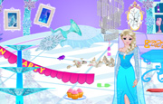 Pinky Frozen Party Cleanup